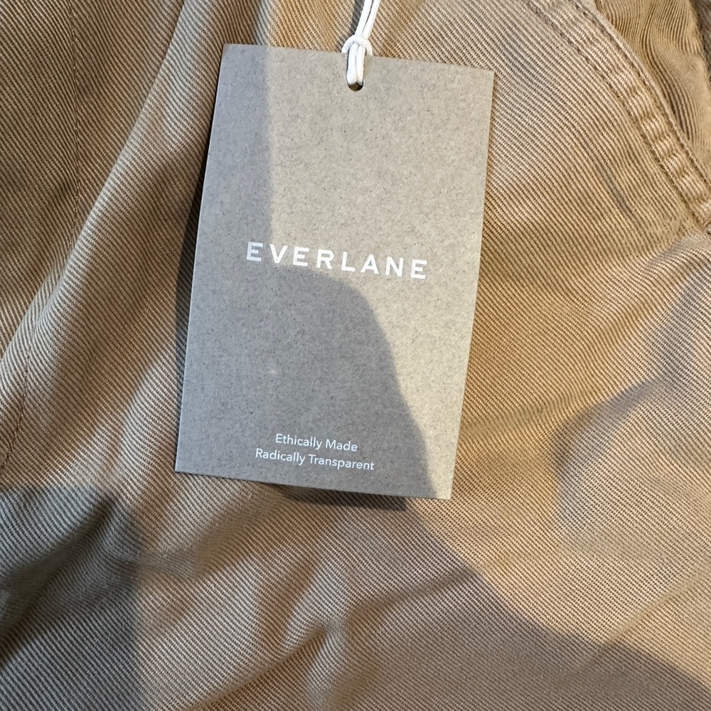 EVERLANE The Relaxed Chino in dark khaki - Picture 3 of 4